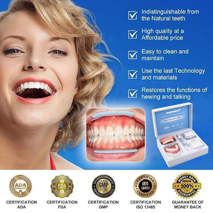 --🦷 HazyGalaxy™ Custom-Fit Dentures ⏰ ENDS TODAY   75% OFF | Smile with Confidence