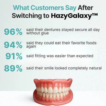 --🦷 HazyGalaxy™ Custom-Fit Dentures ⏰ ENDS TODAY   75% OFF | Smile with Confidence
