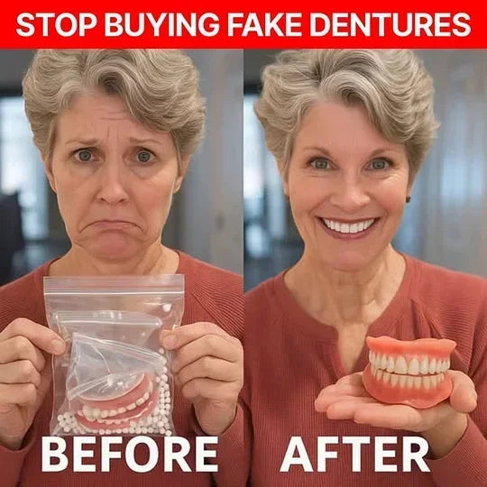 --🦷 HazyGalaxy™ Custom-Fit Dentures ⏰ ENDS TODAY   75% OFF | Smile with Confidence