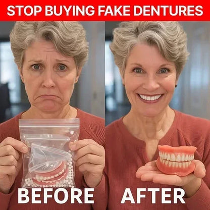 --🦷 HazyGalaxy™ Custom-Fit Dentures ⏰ ENDS TODAY   75% OFF | Smile with Confidence